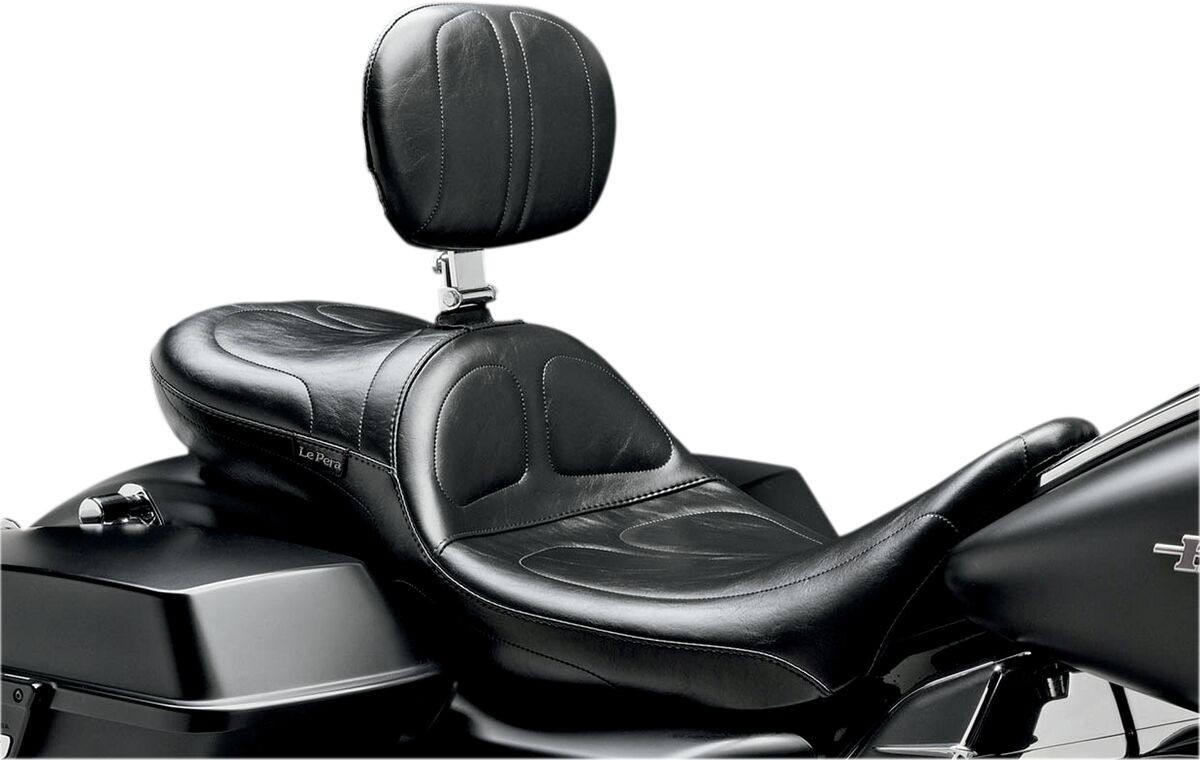 Le Pera Seat Maverick Daddy Long Legs With Driver Backrest Black Seat