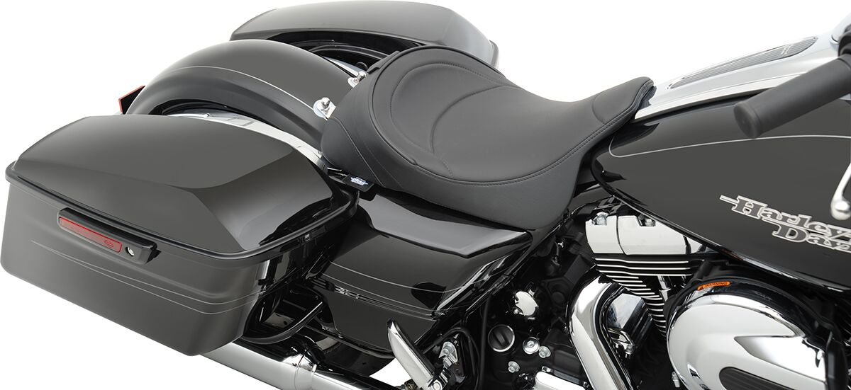 Drag Specialties Seats Solo Seat With Optional Ez Glide Backrest Syste