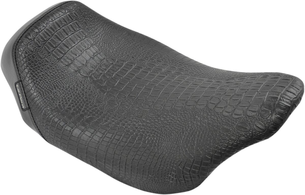 Le Pera Seat Bare Bones Solo Crocodile Black Seat Bare Bones Croc Blk