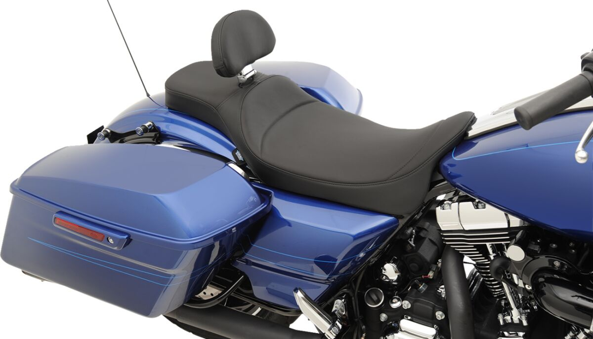 Drag Specialties Seats Seat Extended Reach Predator Black Seat Extende