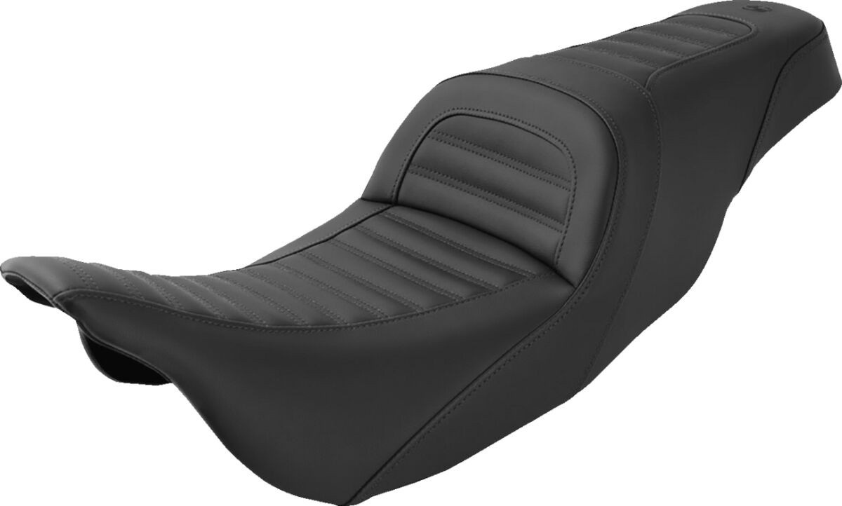 Saddlemen 2-Up Seat Slim Front|Rear Saddlehyde�?�|Saddlegel�?� Black S
