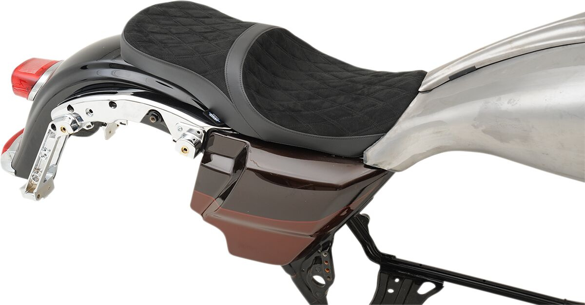 Drag Specialties Seats Seats Low Profile For Yaffe 6-Gal. Tank Seat Lo