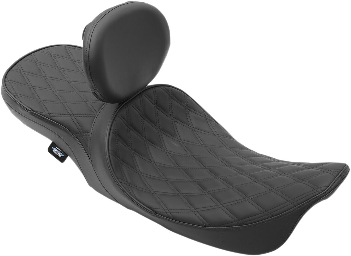 Drag Specialties Seats Seat Low Profile Touring With Driver Backrest P