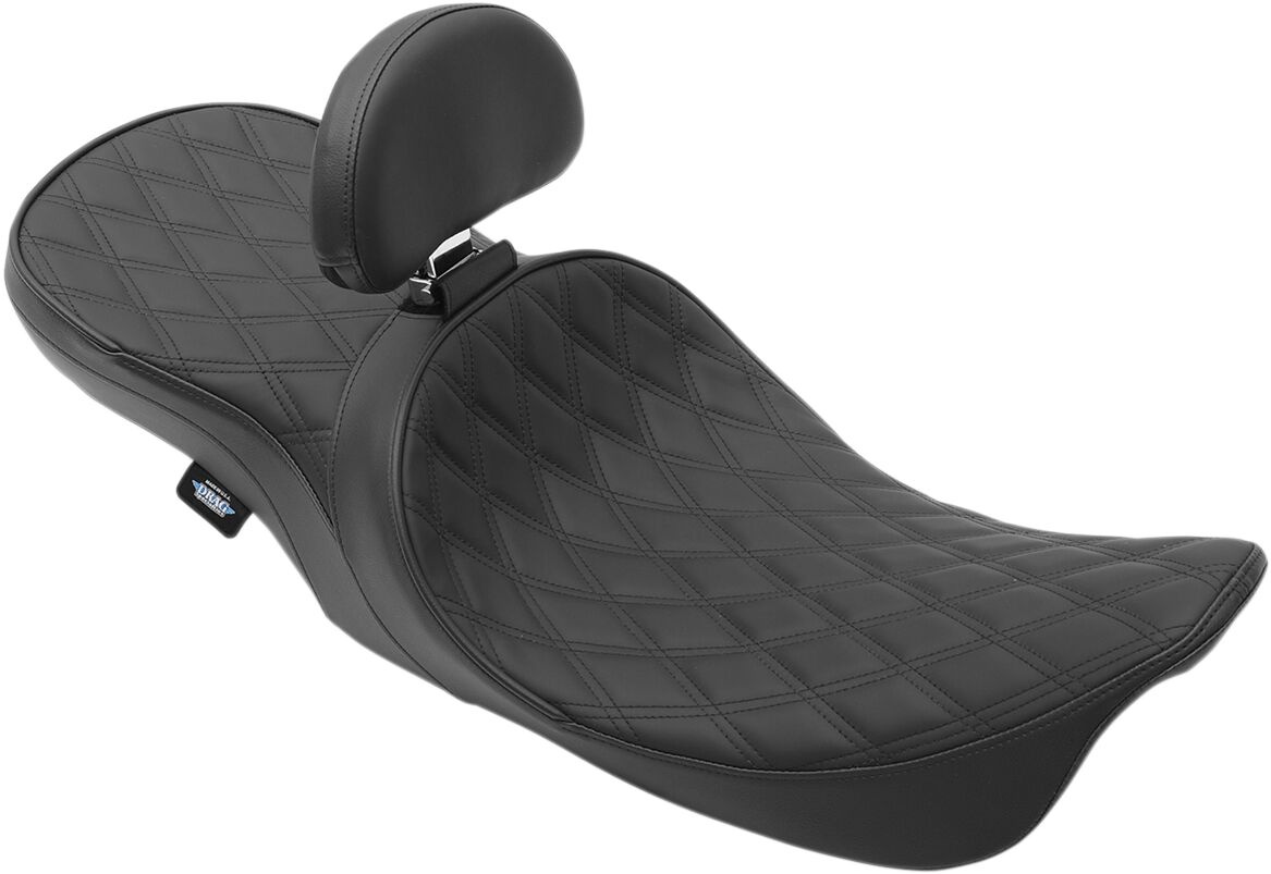 Drag Specialties Seats Seat Low Profile Touring With Driver Backrest P