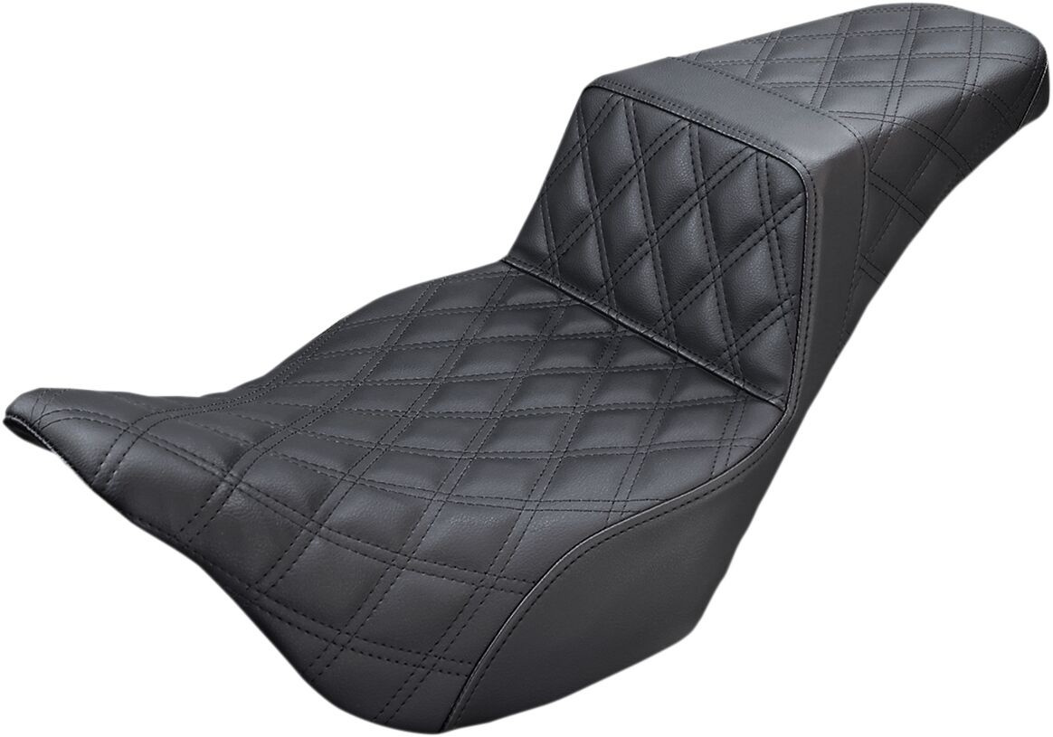 Saddlemen Seat Step Up Ls Front Lattice Black Seat Step Up Flt 08-Up -