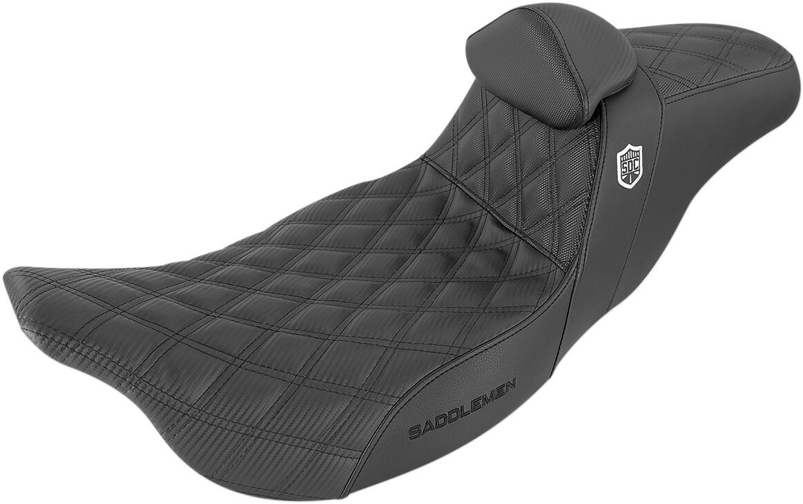 Saddlemen Seat Sdc Perf Grip B/R Seat Pro Serie Sdc Flt 08-Up -