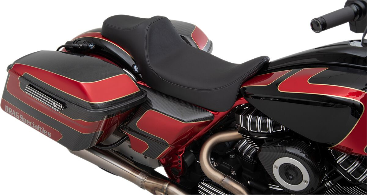 Drag Specialties Seats Seat Pred Iii Extnd Vinyl Seat Predator Iii - E