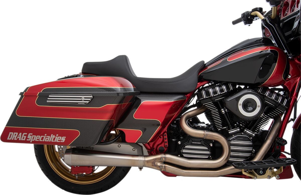 Drag Specialties Seats Seat Prediii Extnd Dd Blk Seat Predator Iii - E