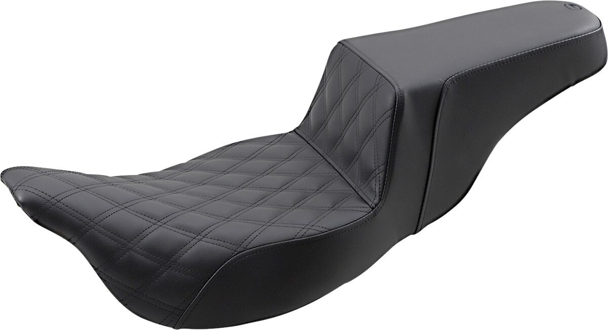 Saddlemen Step Up Seat - Lattice Stitched - Flh Seat Step Up Flt 08-Up