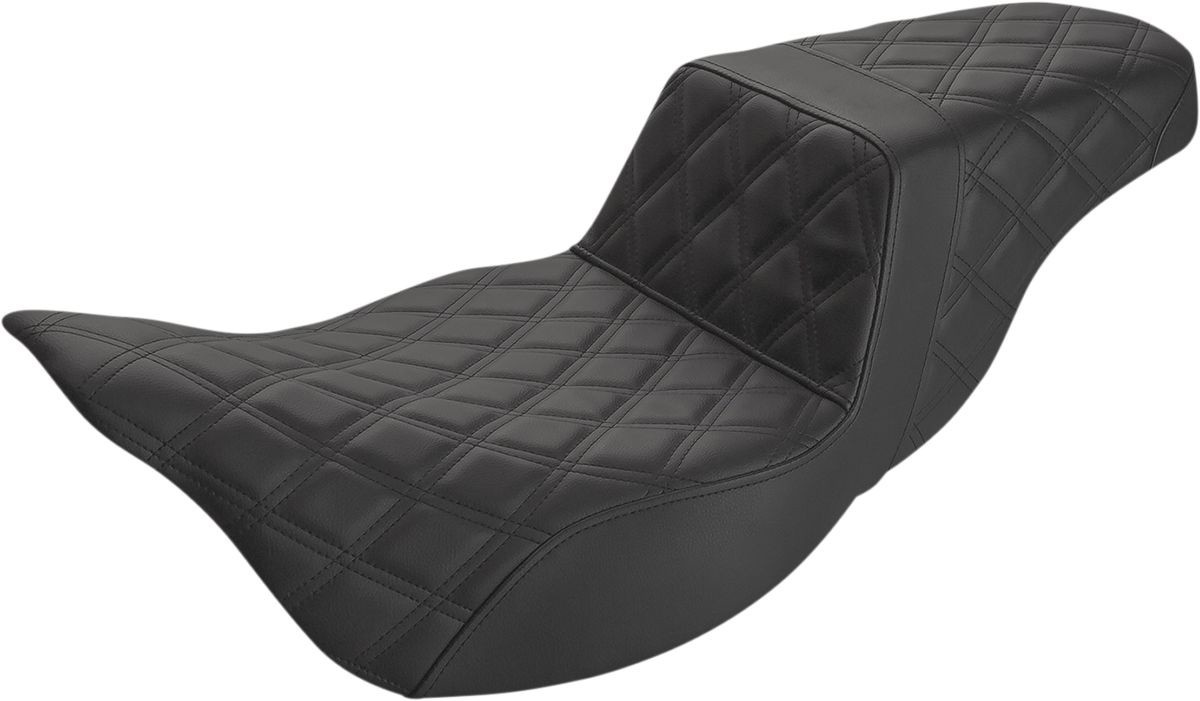 Saddlemen Step Up Seat - Lattice Stitched - Flh Seat Step Up Flt 08-Up