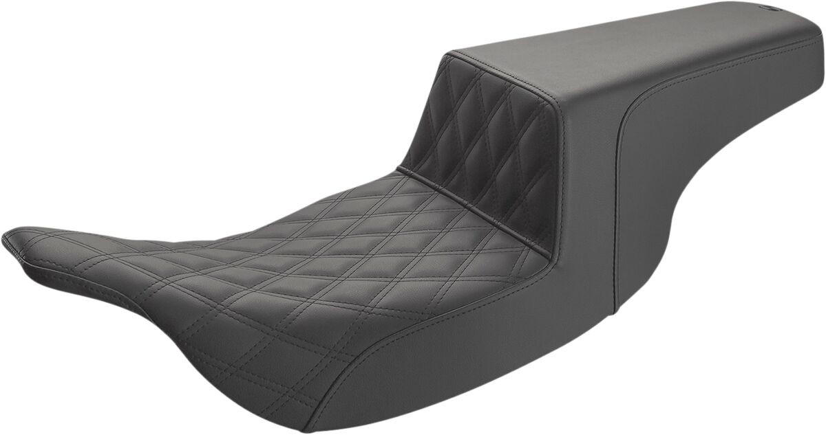 Saddlemen Step Up Seat - Driver Lattice Stitched Seat Step Up Ls Drive