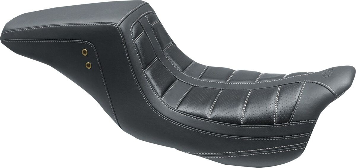 Mustang Seat Sqrbck T&R Blk W/Gnm Seat Squareback 2Up - Fl08-Up