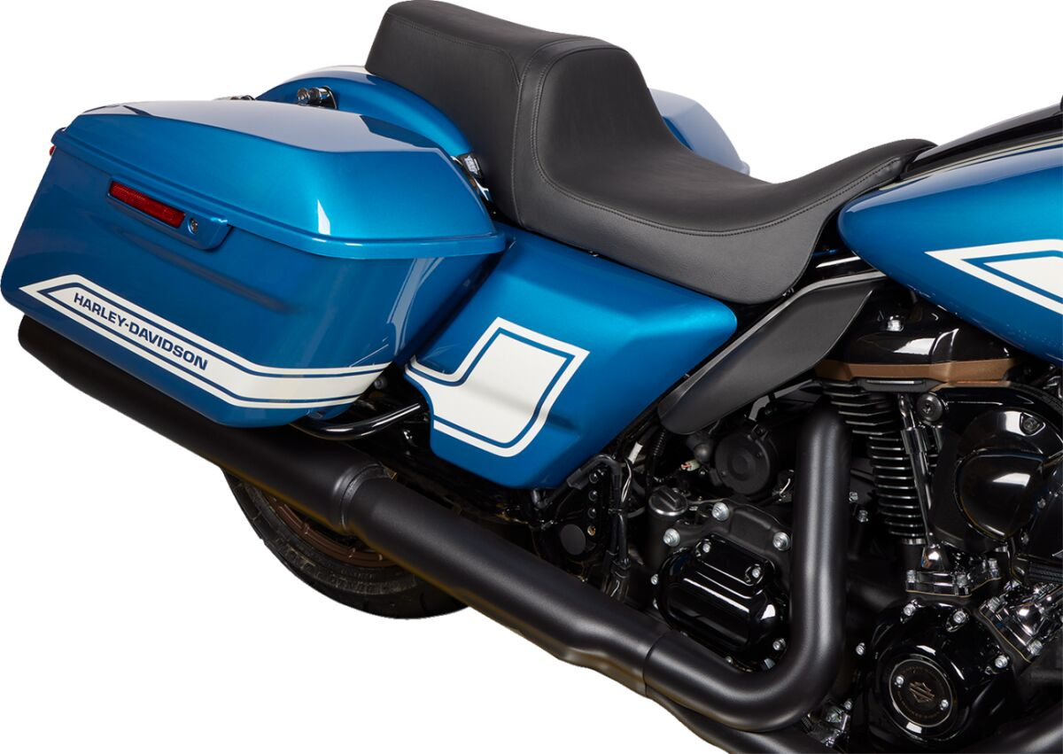 Drag Specialties Seats Seat Predator 1-Up Smooth Vinyl Flh 2008-2023 S