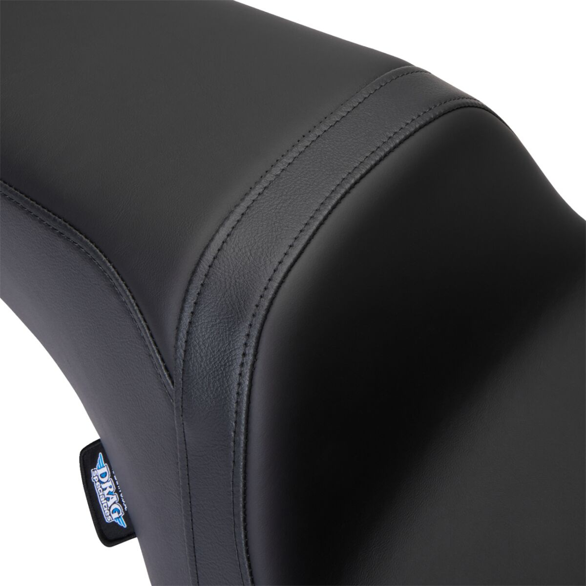 Drag Specialties Seats Seat Predator 1-Up Smooth Solar Leather W/Vinyl