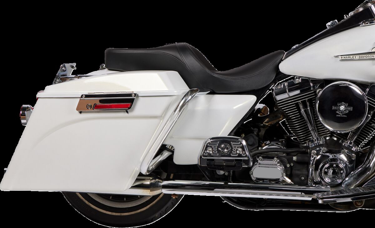 Drag Specialties Seats Seat Freedom Tour, Blk Smth Solar Vinyl, Flht/R