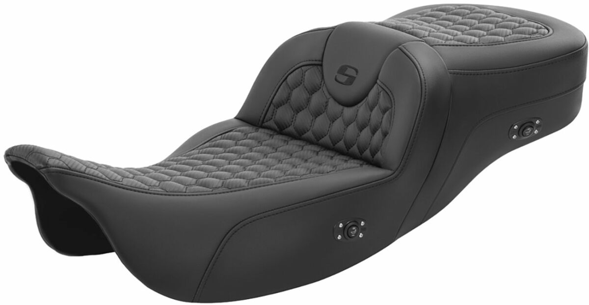 Saddlemen Roadsofa�?� Seat - Heated - Without Backrest - Extended Reac