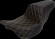 Saddlemen Step-Up Seat - Front Lattice Stitch - Gold Stitch Seat Step Saddlemen Step-Up Seat - Front Lattice Stitch - Gold Stitch Seat Step