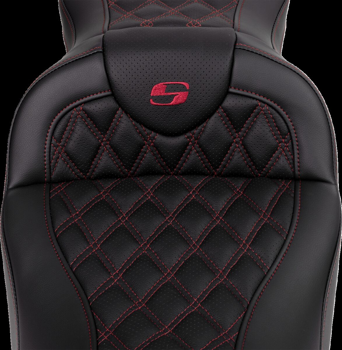 Saddlemen Seat Roadsofa Ls W/Br Burgundy Stitch Seat Roadsofa Ls W/Br