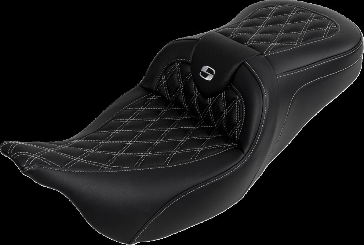 Saddlemen Seat Roadsofa Ls W/Br Silver Stitch Seat Roadsofa Ls W/Br Si