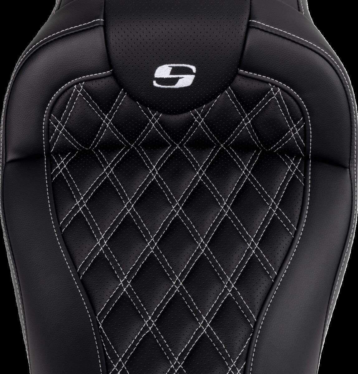 Saddlemen Seat Roadsofa Ls W/Br White Stitch Seat Roadsofa Ls W/Br Whi