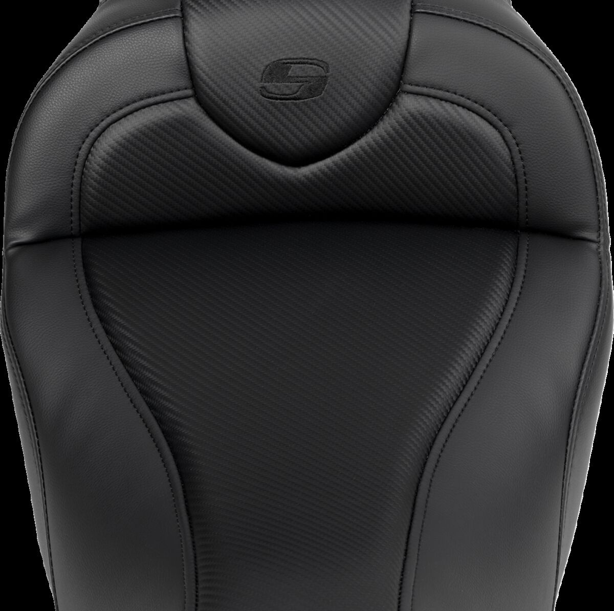 Saddlemen Seat Roadsofa Cf W/Br Black Stitch Seat Roadsofa Cf W/Br Bla