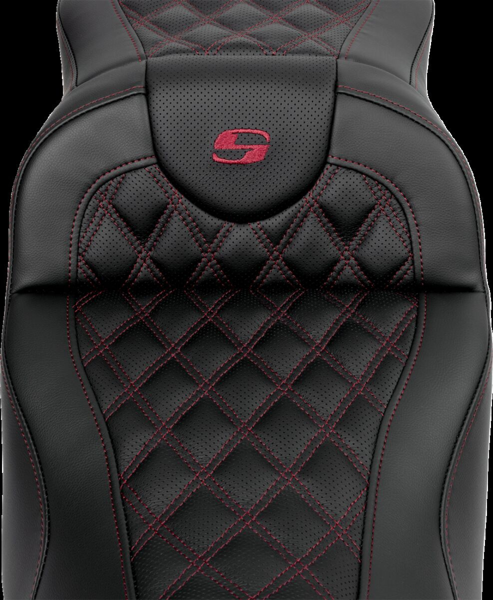 Saddlemen Seat Roadsofa Ls Ext Rch Burg Stitch Seat Roadsofa Ls Ext Rc