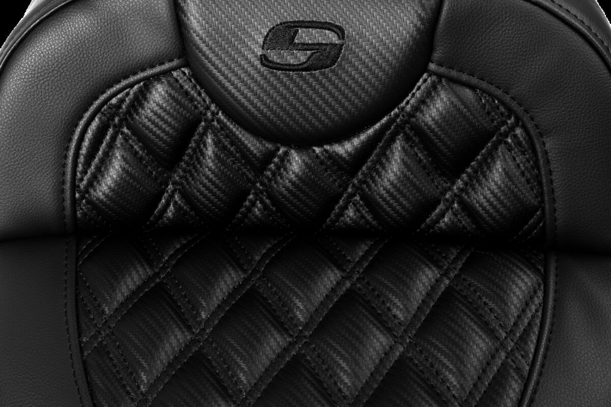 Saddlemen Seat Roadsofa Cf Ls Heat Ext Rch Seat Road Sofa - Flt 08-Up