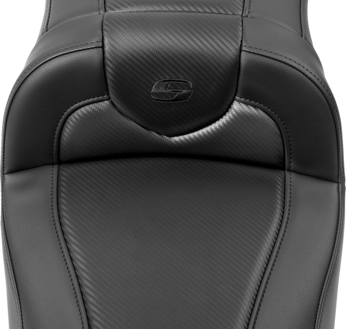 Saddlemen Roadsofa�?� Seat - Without Backrest - Carbon Fiber - Extende