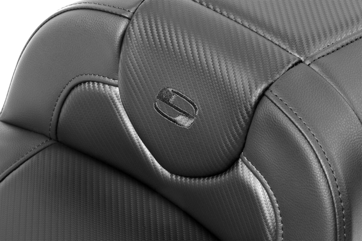 Saddlemen Roadsofa�?� Seat - Without Backrest - Carbon Fiber - Extende