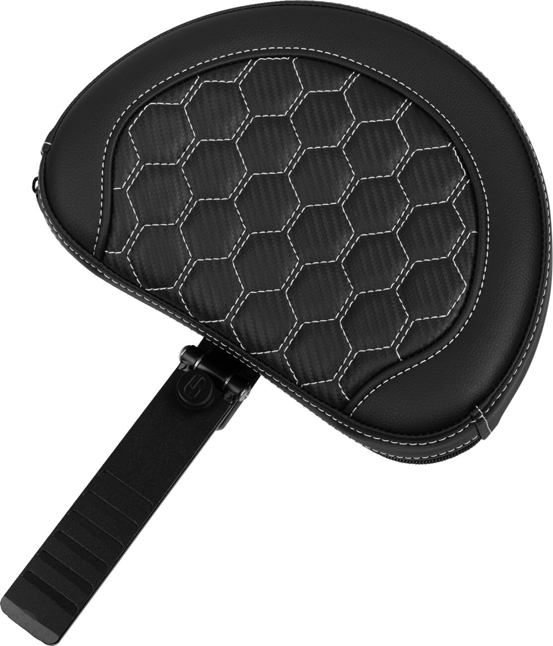 Saddlemen Roadsofa�?� Seat - With Backrest - White Stitch - Extended S