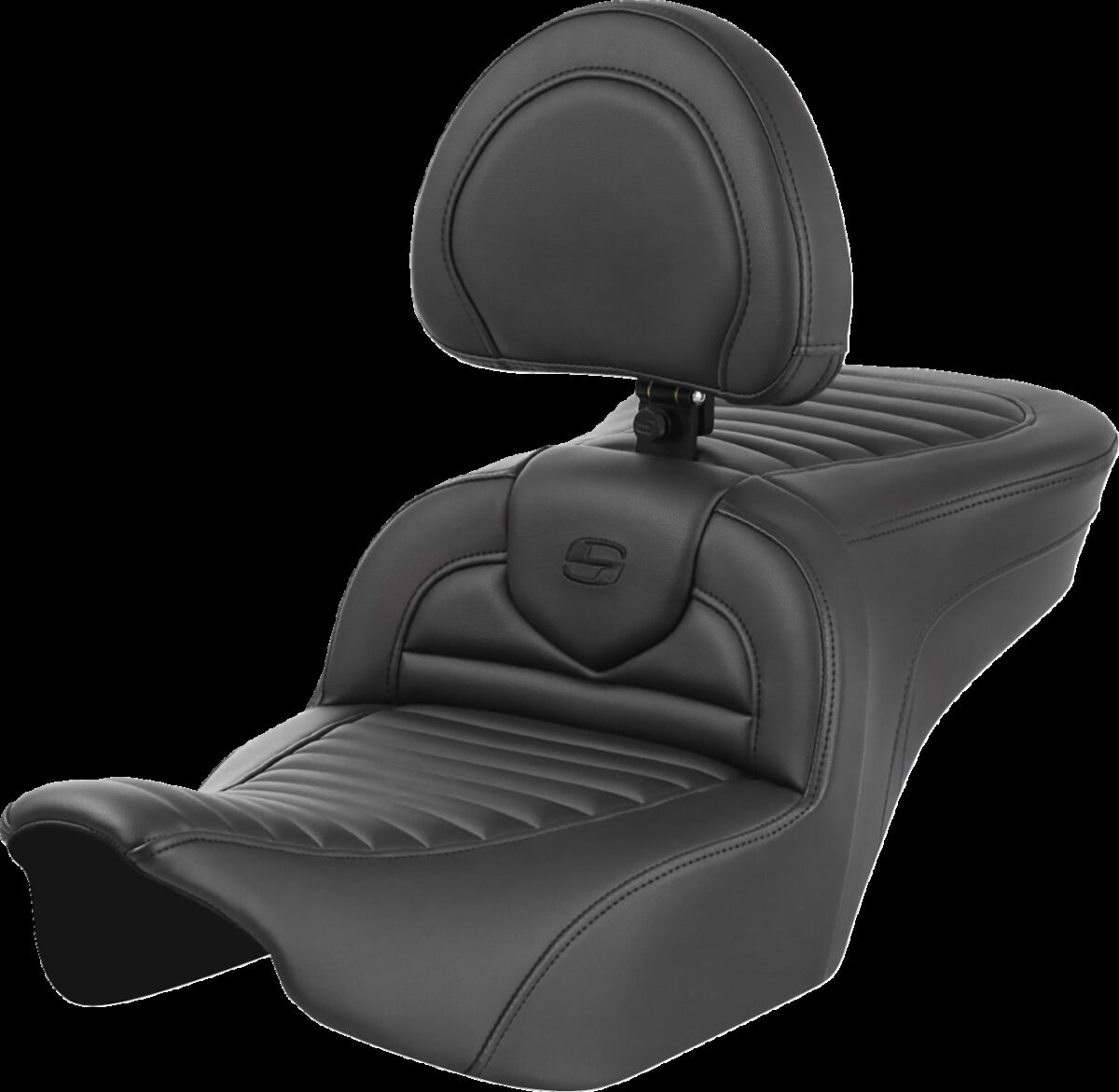 Saddlemen Roadsofa�?� Seat - With Backrest Seat Roadsofa Flhx/Fltr 23-