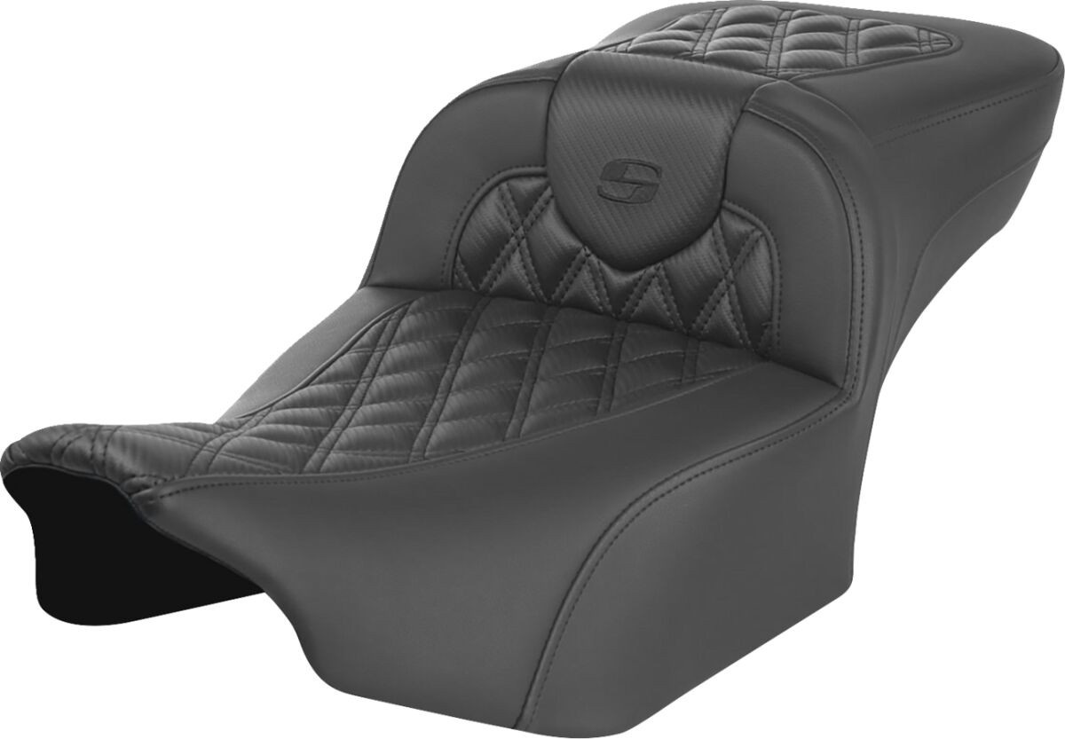 Saddlemen Roadsofa�?� Seat - Without Backrest - Carbon Fiber - Extende
