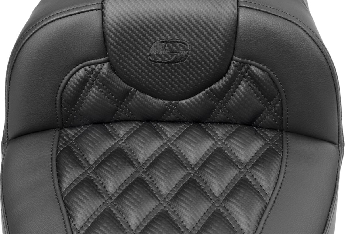 Saddlemen Roadsofa�?� Seat - Without Backrest - Carbon Fiber - Extende