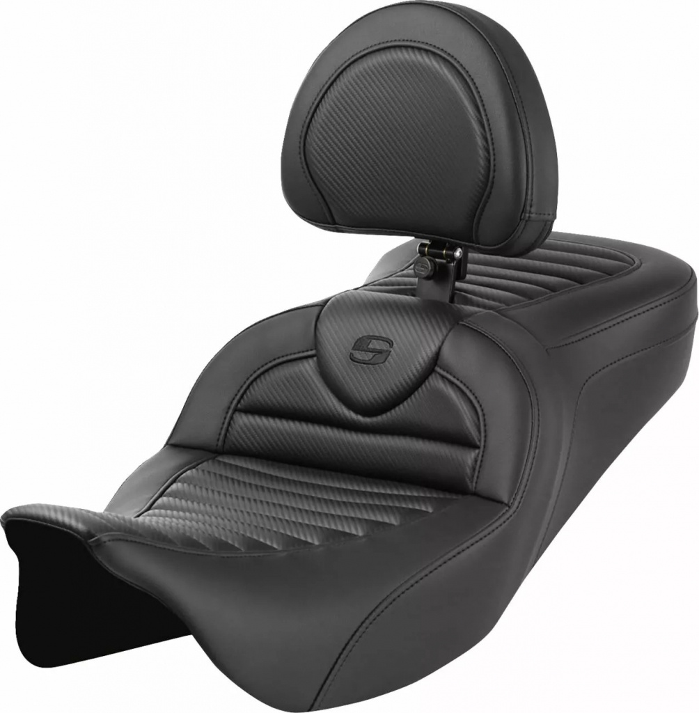 Saddlemen Seat Roadsofa Tr Cf W/ Driver Br Seat Roadsofa Flt 08-Up - C