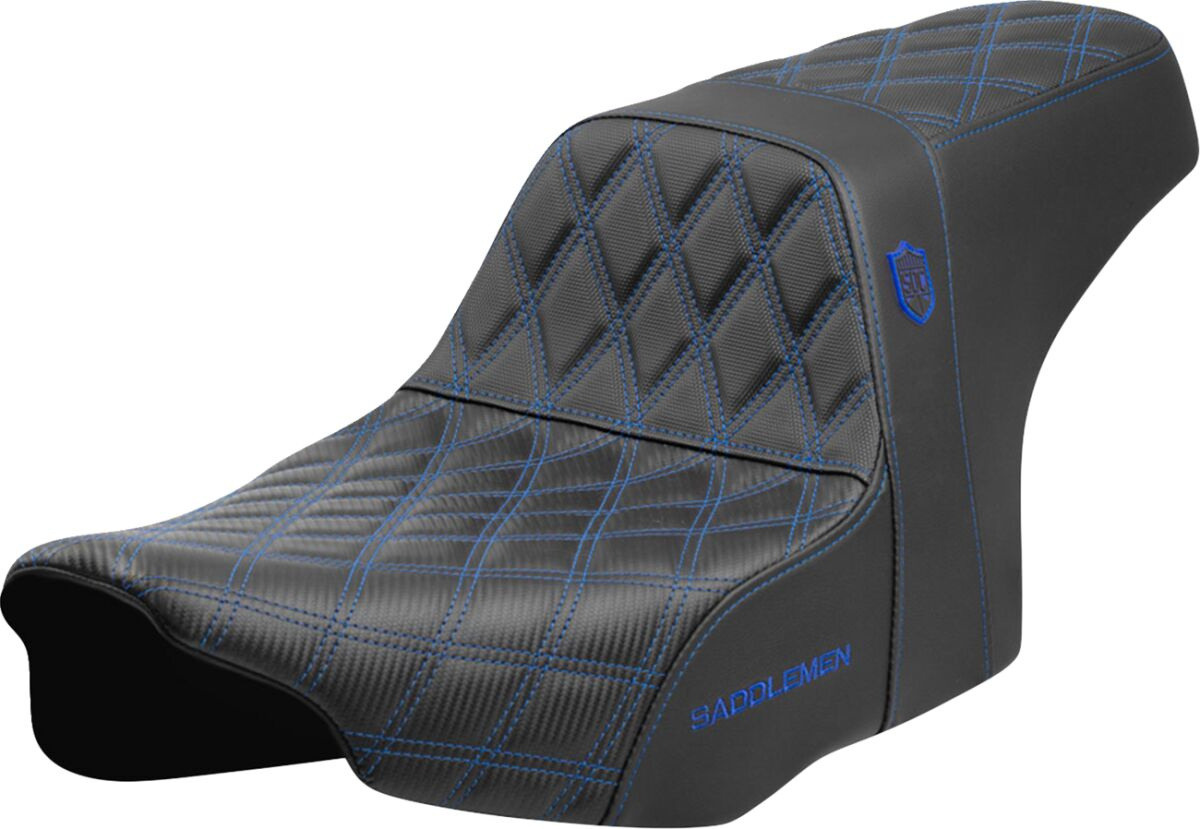 Saddlemen Seat Sdc Performance Grip Blue Stitch Seat Sdc Performance G