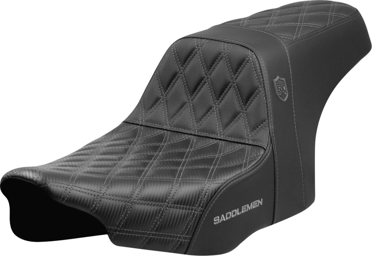 Saddlemen Seat Sdc Performance Grip Grey Stitch Seat Sdc Performance G