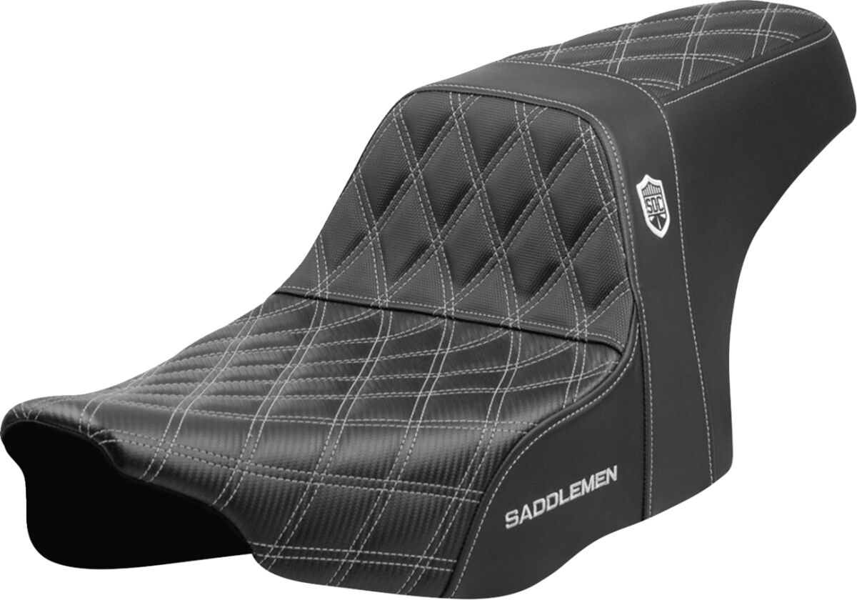 Saddlemen Seat Sdc Performance Grip Silver Stitch Seat Sdc Performance