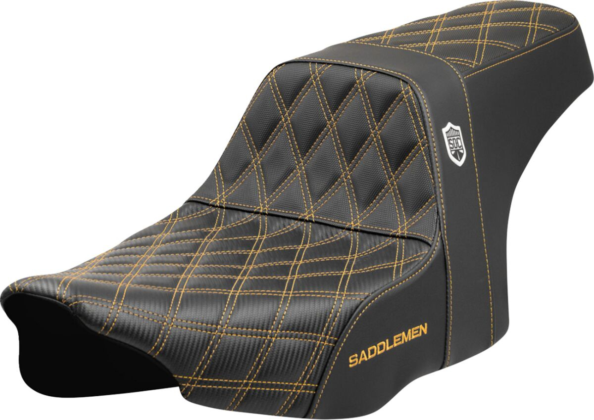 Saddlemen Seat Sdc Performance Grip Gold Stitch Seat Sdc Performance G