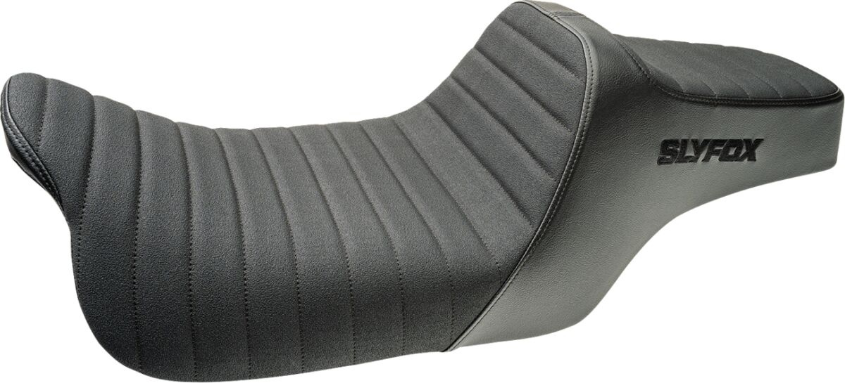 Slyfox Highnoon Seat - Vinyl - Classic Stitch - Black Logo - Flh/Flt '