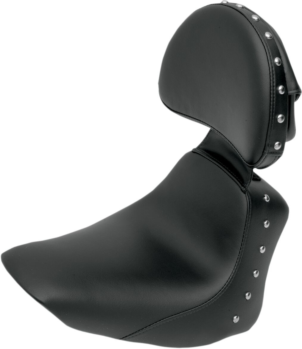 Saddlemen Solo Seat Heels Down Front Saddlegel�?� Studded Black|Natura