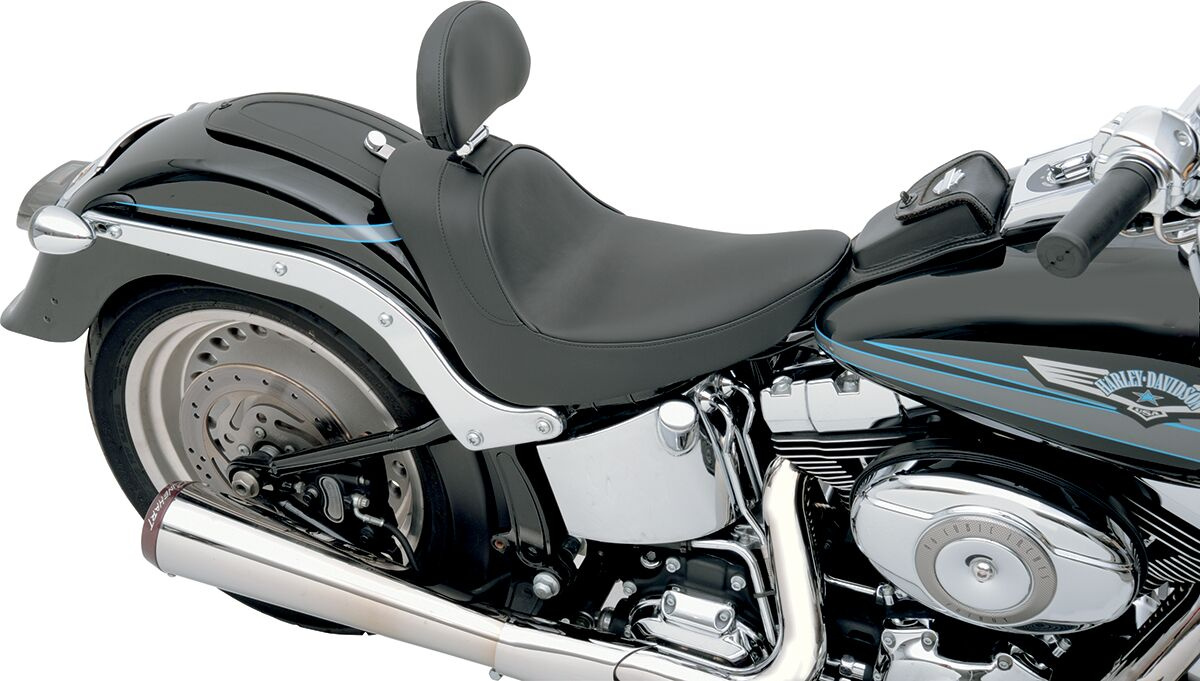 Drag Specialties Seats Seat Solo W/Optional Ez Glide Backrest Front Wi