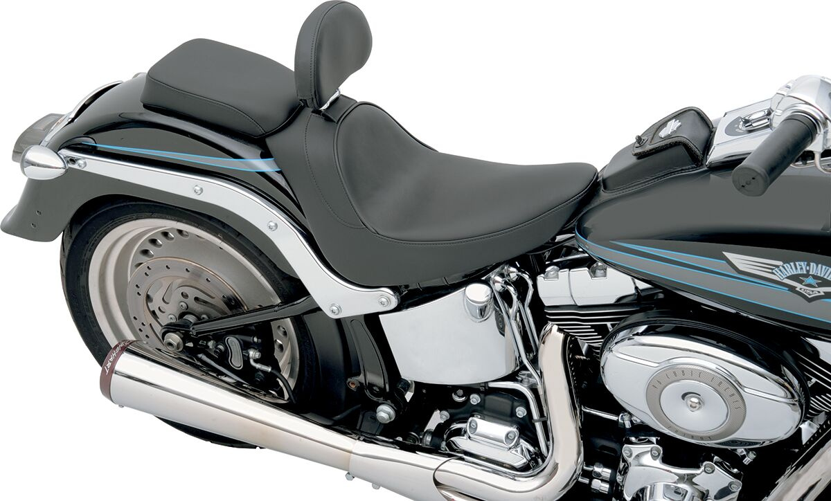 Drag Specialties Seats Seat Solo W/Optional Ez Glide Backrest Front Wi