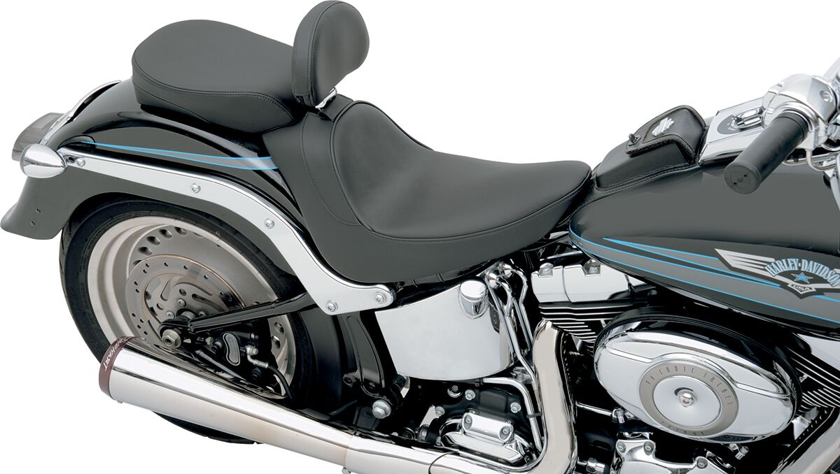 Drag Specialties Seats Seat Solo W/Optional Ez Glide Backrest Front Wi