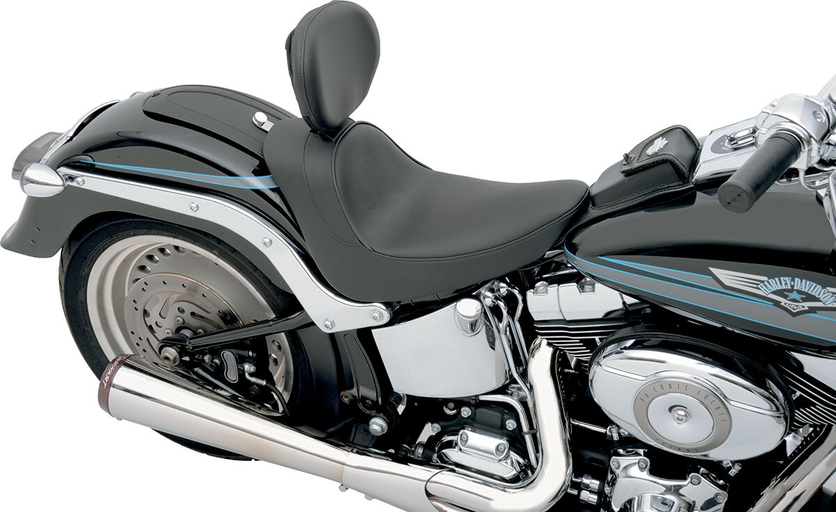 Drag Specialties Seats Seat Solo W/Optional Ez Glide Backrest Front Wi