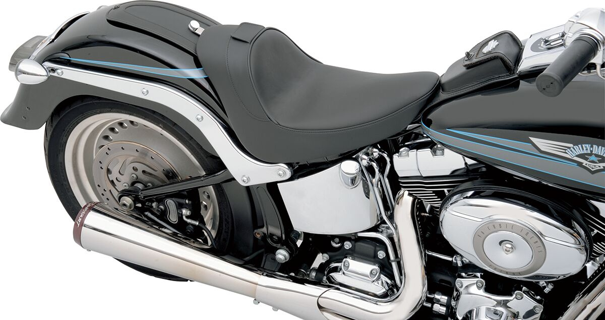 Drag Specialties Seats Seat Solo W/Optional Ez Glide Backrest Front Wi