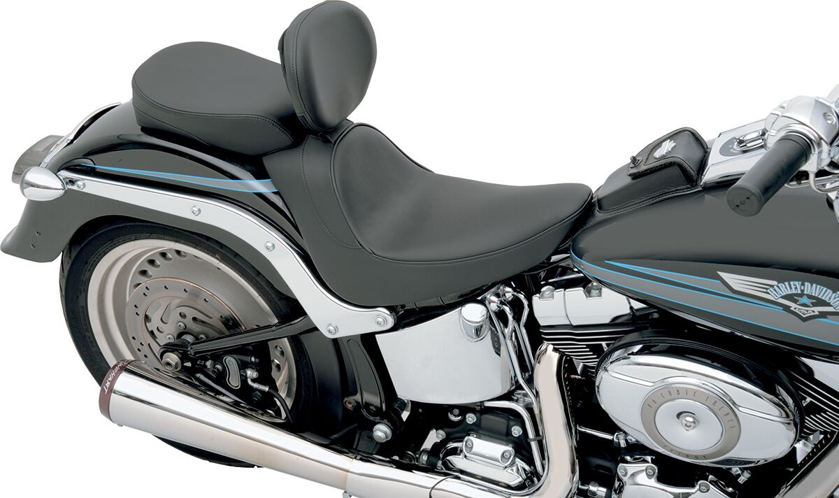 Drag Specialties Seats Seat Solo W/Optional Ez Glide Backrest Front Wi