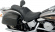 Drag Specialties Seat With Driver Backrest Receptacle Vinyl Black Seat