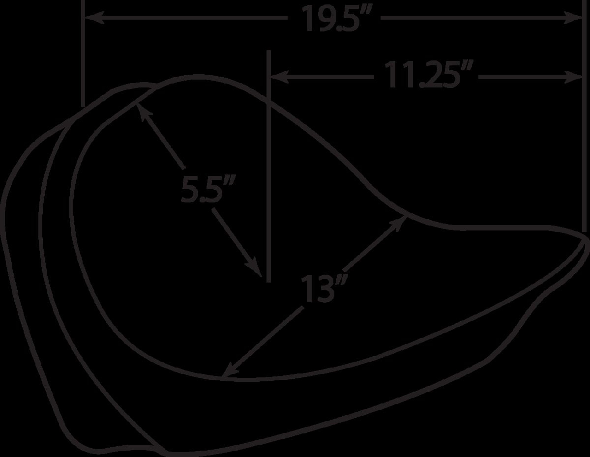 Drag Specialties Seats Seat Standard Front With Driver Backrest Recept