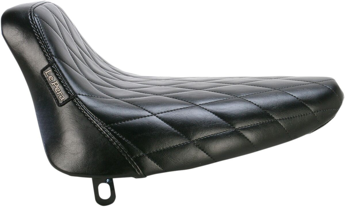 Le Pera Seat Bare Bones Diamond Stitch Black Seat Bbone 84-99 St Dmd