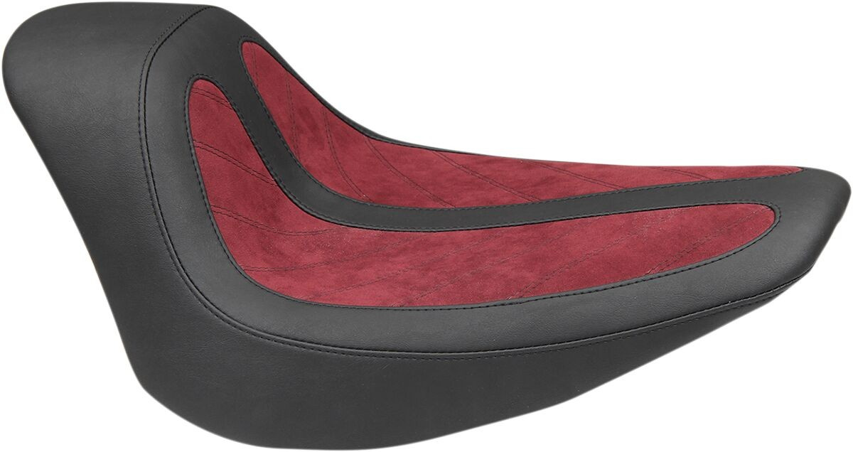 Mustang Seat Fred Kodlin Signature Series Solo Black & Maroon Seat Kod